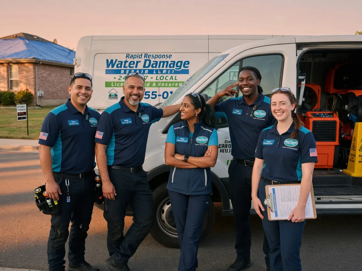 Water Damage Restoration company in Edroy, TX
