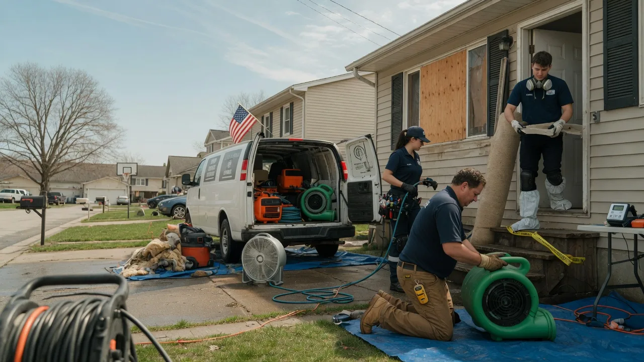 Water Damage Restoration in Edroy, TX near me